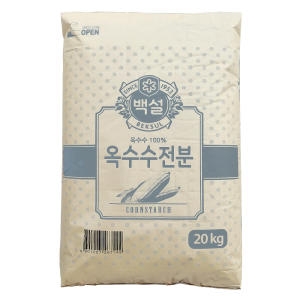 백설 옥수수 전분 20kg