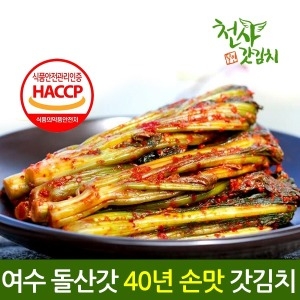 천사김치  달인 천사 돌산 갓김치 2kg
