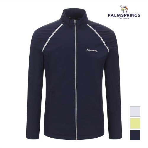 팜스프링 스  스 간절기 경량 바람막이 점퍼 라임 남성 SWJM212553