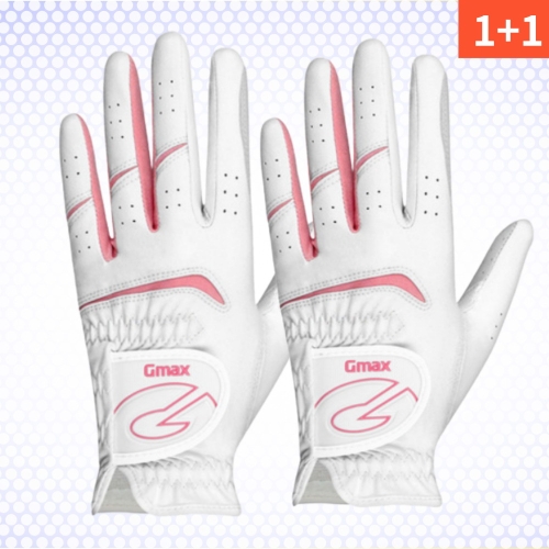 지맥스  이벤트 1+1 여성용 남성용 양가죽 반피 논슬립 왼손 양손 골프장갑