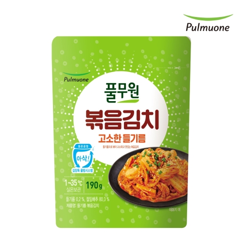 풀무원  고소한 들기름 볶음김치 190g