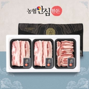 농협안심한돈  무항생제 플랜P 선물세트 7호 1.2kg