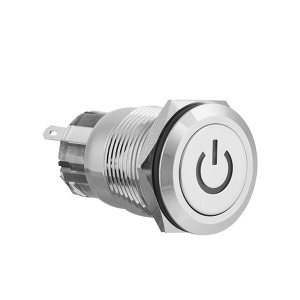 코리아다나와 KDsafe DIY 다용도 온오프 락 푸쉬 전원 스위치 16mm 블루 LED