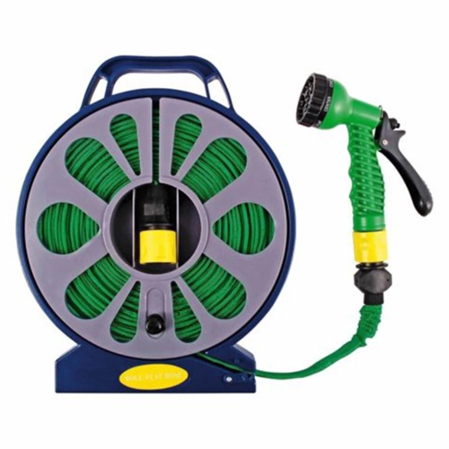 에코벨  턴테이블 릴호스 15M/세차 호스릴 물청소 고압분사기