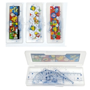 타카라토미 포켓몬스터 2500 포켓몬 삼각자 각도기 세트 1개