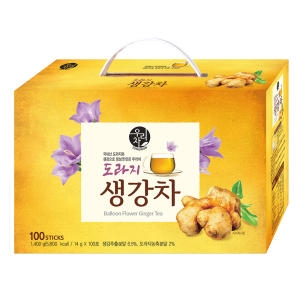 송원식품 송원 도라지 생강차 14g 100개입