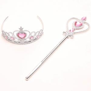 공주 왕관 요술봉 세트