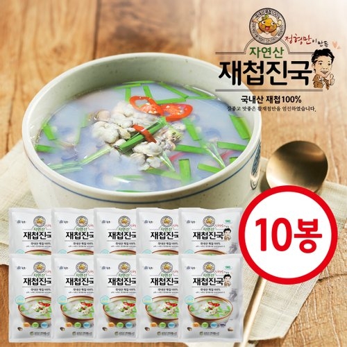 섬진강자연재첩수산 재첩국 500g [10개] - 에누리 가격비교
