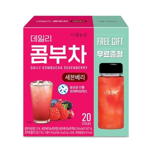 다농원  데일리 콤부차 세븐베리 20개입