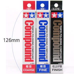 타미야  컴파운드 / 연마재 광택 프라모델 건담 자동차 모델링 작업 도장 전후 광내기 표면처리