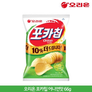 오리온  포카칩 양파맛 66g