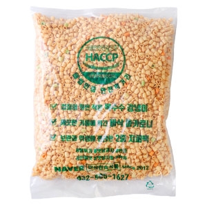 우리식품  마카로니 1.2kg 뻥튀기 강냉이 옛날과자