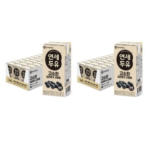 연세두유 검은콩 두유 200ml x 96팩