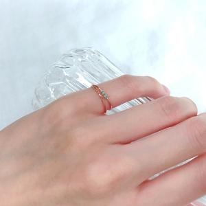 커플레인  블루스톤 18K 새끼 손가락 반지 R18SW069