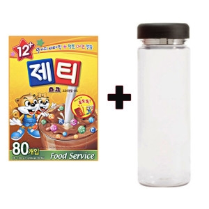 동서식품  제티 쵸코 80Tx1개+워터보틀