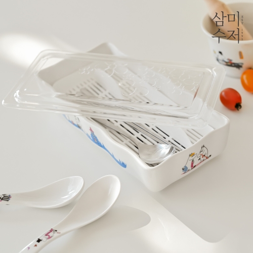삼미  수저 무민 프렌즈 직사각수저통