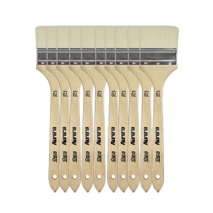 페인트마트 오로라 간판브러쉬 70mm 10개 세트 고급 페인트붓 페인트브러쉬 10개 세트 고급 페인트 브러쉬입니다.