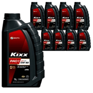 GS칼텍스 KIXX PAO1 0W40 1L[8개] - 에누리 가격비교