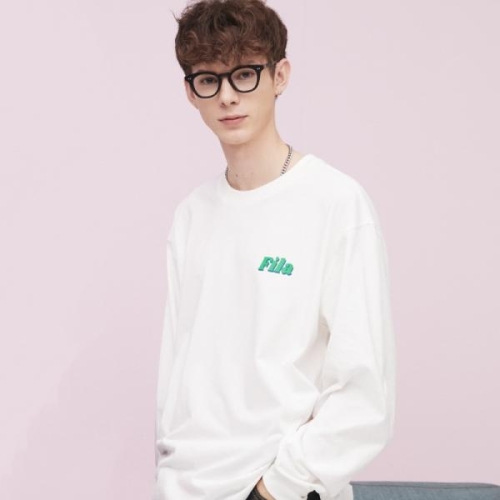 휠라  온라인  뉴로고긴팔티  FE2RLD5102X_NAY  __