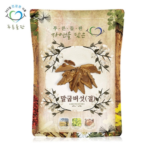 푸른들판 국산 자연산 절단 말굽버섯 300g 말발굽 버섯 차