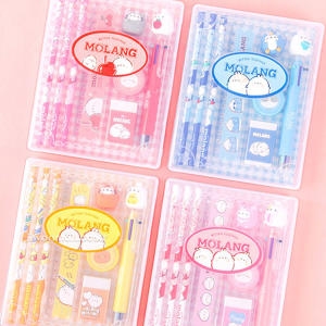 몰랑 케이스 문구세트