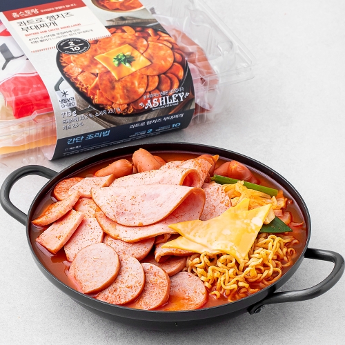 홈스토랑 콰트로 햄치즈 부대찌개 밀키트 713g 1개 - 에누리 가격비교