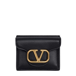 발렌티노 V 로고 시그니처 카드지갑_1W0P0Y46 ZXL 0NO