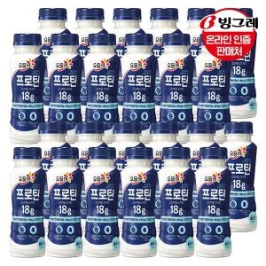 빙그레 요플레 프로틴 드링크 딸기바나나 210ml