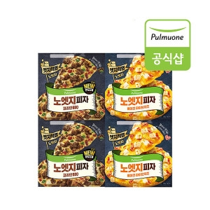 풀무원  노엣지피자 코리안BBQX2판+파이브치즈X2판