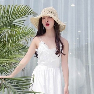 오너클랜 W39028B 밀짚 썬캡 나들이 여행패션 왕골 봄여름가을 코디 왕골모자 사파리 여름모자 여자여름모자 휴가모 복수할인