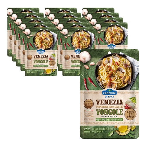 폰타나 베네치아 페페론치노 갈릭 봉골레 파스타소스 100g