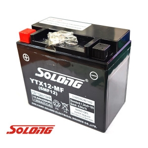 BMW  C650GTSPORT 11-16 용-소롱배터리YTX12-BS 12V12A SOLONG밧데리