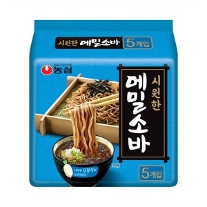농심  메밀소바맛면 127g
