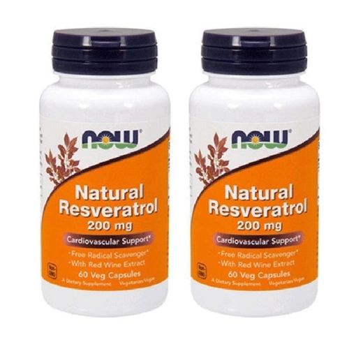 나우푸드 내추럴 레스베라트롤 200mg 60캡슐