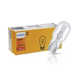 필립스  프리미엄비전 T15 W16W 싱글/백색 후진등 1P