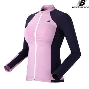 뉴발란스  NBMD92W752-PU 내장캡 여성 래쉬가드 수영복