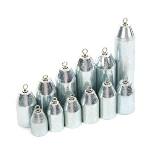 니켄  친환경 봉돌 회전고리추 100호 120호