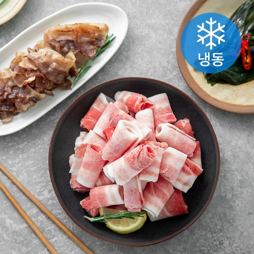 곰곰  돌돌말이 대패삼겹살 냉동 1kg