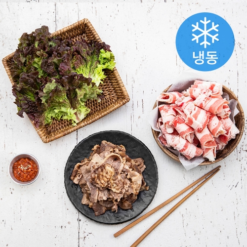 곰곰  냉동 대패 우삼겹 500g