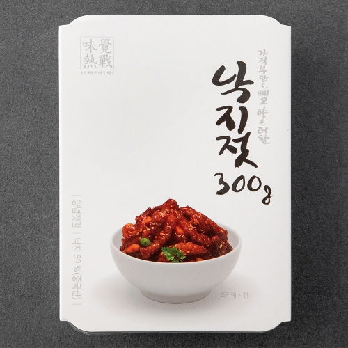 정성식품  낙지젓 300g