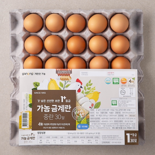 가농  무항생제 1+ 등급 초란 30구