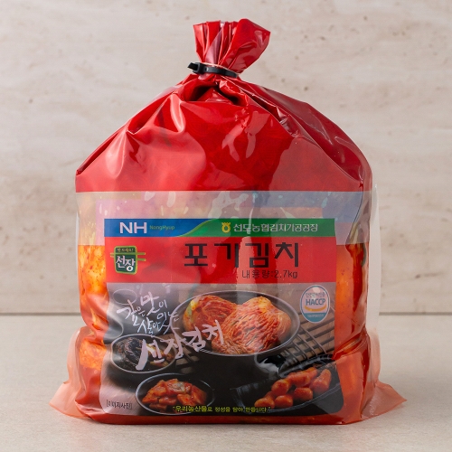 농협  선장 포기김치 2.7kg 1개