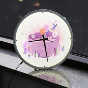 꾸밈  ng016-LED시계액자35R커피가식기전에