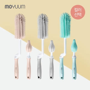 모윰 실리콘 젖병솔 젖꼭지솔 2종 세트