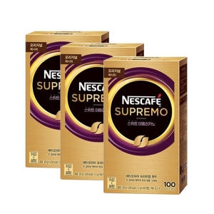 네슬레 네스카페 수프리모 스위트 아메리카노 100개입