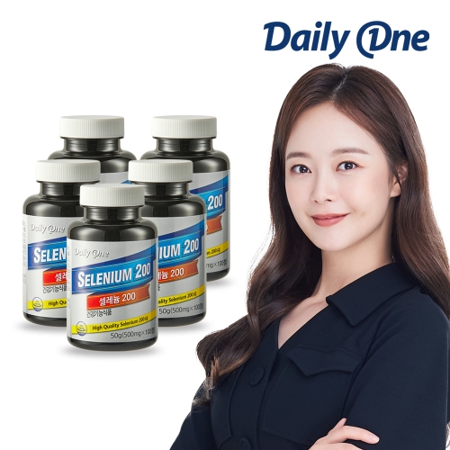 조아제약 셀레늄 200 500mg 100정