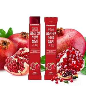 참앤들황토농원 실속포장 탱글 콜라겐 석류젤리스틱 20g 100포 실속포장