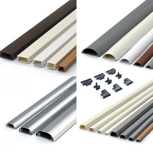 대한  몰드 사각 고강도 알루미늄 pvc 랜 벽면 바닥 몰딩 쫄대 전선 케이블 선정리