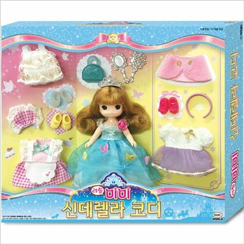 미미월드 리틀미미 신데렐라 코디 인형 피규어
