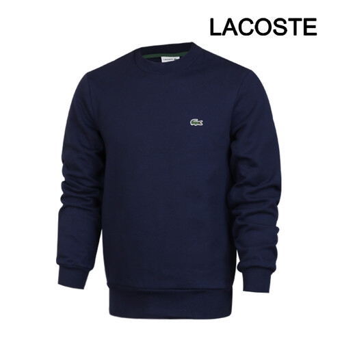 라코스테 남성 오가닉 코튼 기모 맨투맨_SH9608